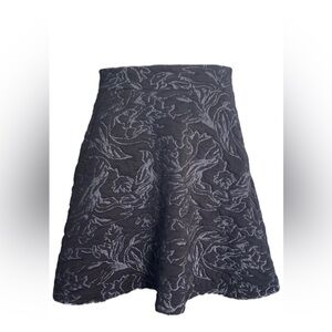 Zara quilted skater skirt